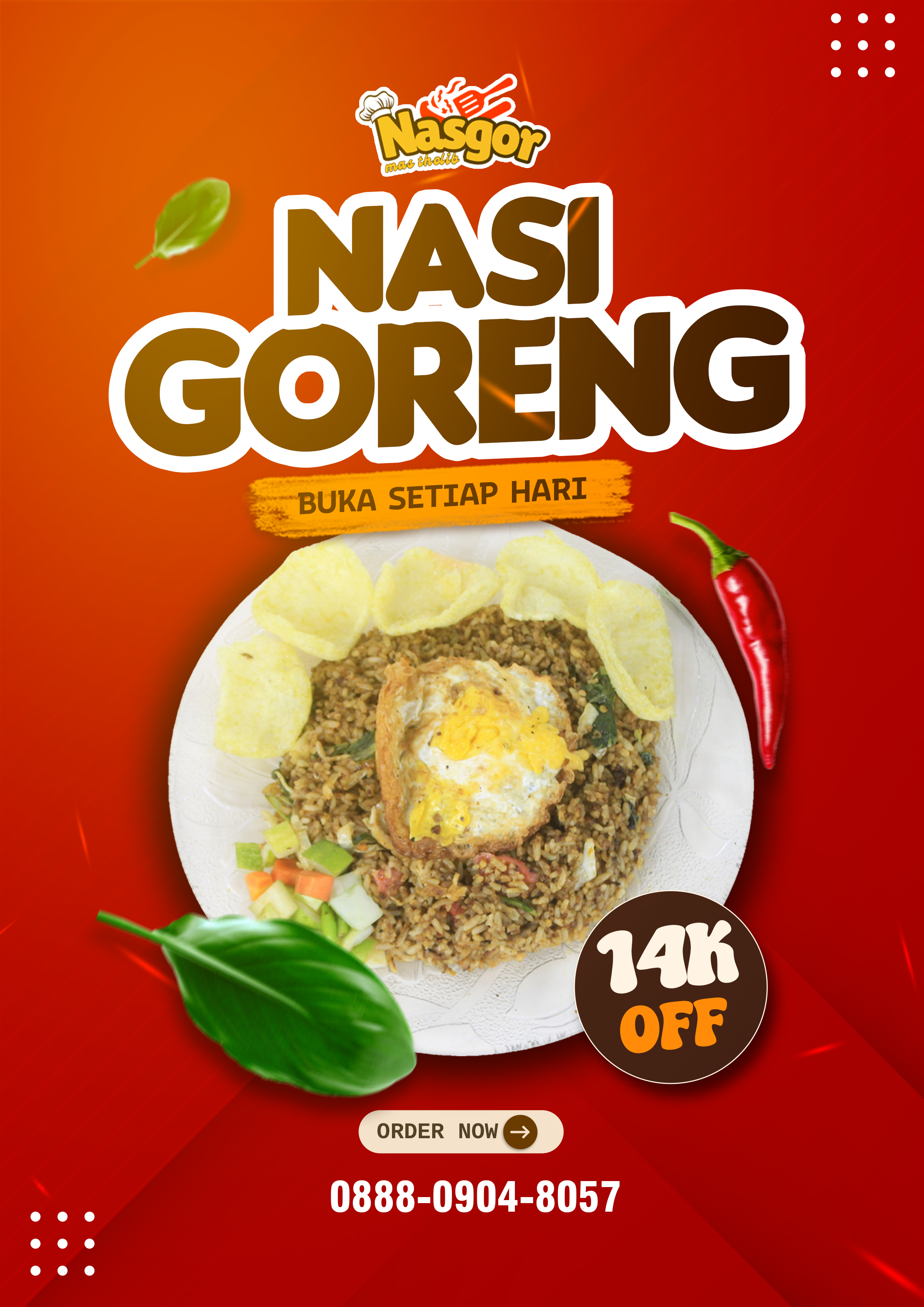 Contoh Menu Nasi Goreng